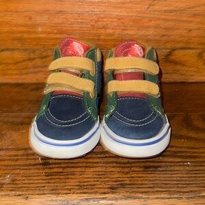 Toddler Multicolor Vans Sneakers